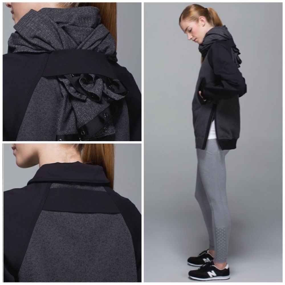 Lululemon Both Ways Bomber
Heathered Black / Black 10/12 - Picture 8 of 16